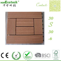 None paint anti corrosion WPC DIY Tiles Factory price wpc floor