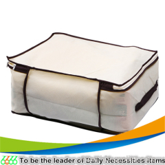 Nonwoven storage garment packaging bag with handle handbag organizer