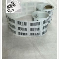 Widely Used Customized Small Bar Code Labels Print Special Number With Strong Adhesive