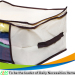 new products on china market non woven fabric bag organizer