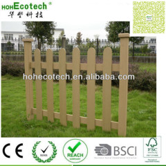 Contemporary design WPC Fencing Rodent free waterproof wood fence