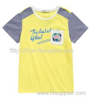 Best Quliaty Contrast T Shirt For Kids