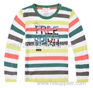 t shirts kids Custom Striped