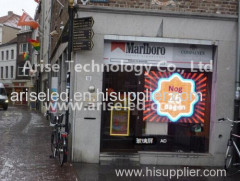 Glass LED displays Transparent LED displays P8/P10/P12/P14.65/P16/P20