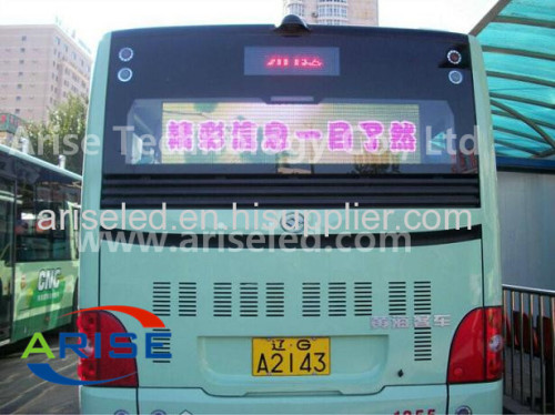 full color Bus led display Bus LED banner signs/ Bus LED Display P5/P6/P7.62