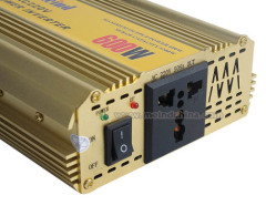 Meind Sufficient 600W Pure Sine Wave DC to AC Power Inverter with Universal Socket