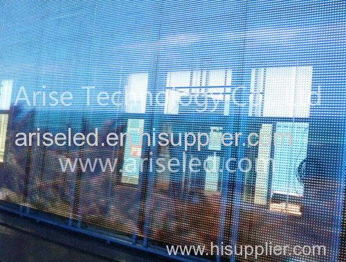 LED mesh displays Curtain LED Displays Pixel mesh Gridding led curtain