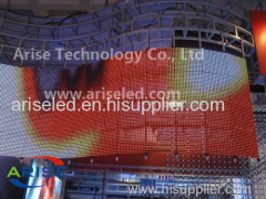 LED mesh displays Curtain LED Displays Pixel mesh Gridding led curtain