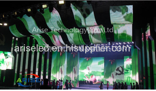 lexible LED displays/Soft LED Displays/Curved LED displays/Flexible LED curtain P25/P31.25/P37.5/P75