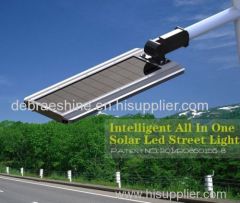 1200 Lumens Solar Pv Power Solar Street Led Light All In One Lithium Battery