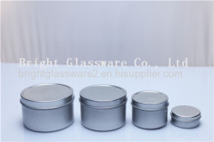 Mini Metal Candle Jar with Beautiful Painting and Suit Lids