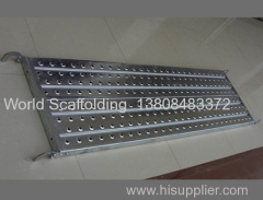 Steel Scaffolding Walk Boards with Hooks with Puching Holes