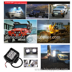 18 W 1650LM Flood Beam LED Work Lamps Led Truck Work Lights IP67