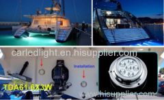 6 PCS Cree LEDs Waterproof Underwater Led Boat Lights 60LM - 500LM