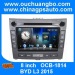 Ouchuangbo audio dvd gps radio BYD L3 2015 support iPod USB MP3 China facotory price