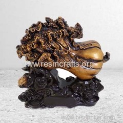 Imitation copper resin crafts