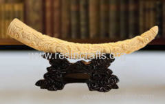 Imitation ivory resin crafts
