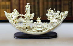 Imitation ivory resin crafts