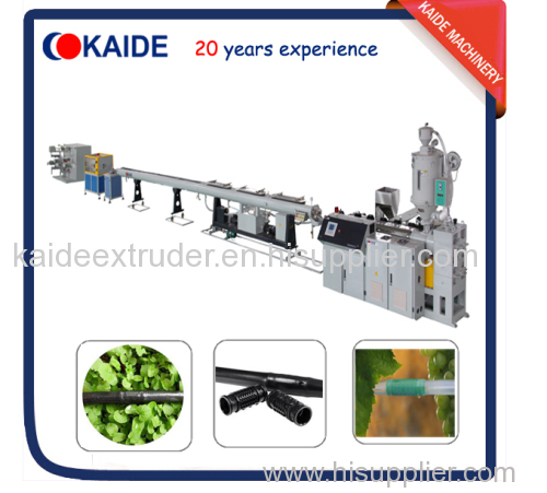 Cylindrical drip irrigation pipe making machine KAIDE