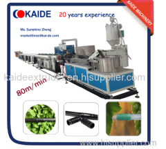 Cylindrical drip irrigation pipe making machine KAIDE