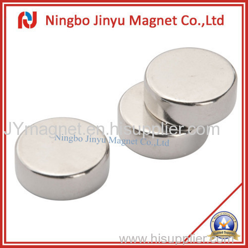 N48 neodymium permanent disc magnet with Ni Coated