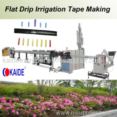 180m/min Drip irrigation tape making machine KAIDE flat dripper