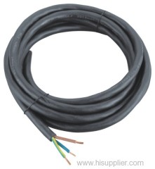 SNI standard rubber insulated power wire