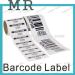 Hot sale Custom Anti Theft Security Barcode Stickers Tags Printing Bar Code Pattern by Minrui