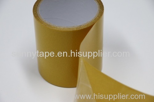 Clear polyester double sided tape