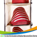 foldable cloth coset hanging shoe organizer