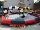 Commercial grade 0.55mm PVC tarpaulin Inflatable Race Track Sports Games for Rent