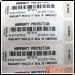 Minrui Rectangle Customized Bar Code Labels for Tamper Security Ultra Adhesive Barcode Asset Tags