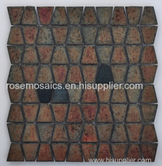 Iridescent series glass mosaic-GT3649