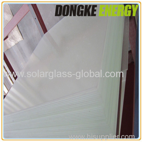4mm thick toughened coated glass for factory