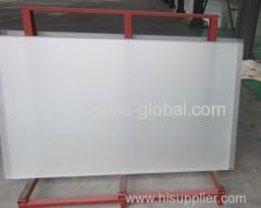 4mm thick toughened coated glass for factory directly