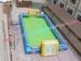16L x 8W x 1.8H Meter Large Blow up Football pitch Inflatable Sports Games Rental