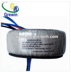 Single Phase Power Toroidal Transformer used for Machine Controll Electrical 220v to 12v Welding Machine Transformer