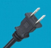 SPT-1 18AWG-2C UL 2 Pin AC Power Cord FAX Power Plug