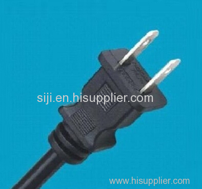 SPT-1 18AWG-2C UL 2 Pin AC Power Cord FAX Power Plug
