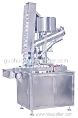 Fully automatic cap liner cutting and feeding machine/cap lining machine