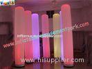 Exhibition 3 Meter high Special PVC coated nylon material Inflatable Lighting Decoration Pillar for