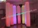 Exhibition 3 Meter high Special PVC coated nylon material Inflatable Lighting Decoration Pillar for