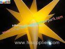 Special PVC coated nylon material Party Inflatable Light Decoration / Inflatable LED star