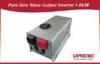 Sinusoidal RJ11 Solar Power Inverters Pure Sine Wave 12V / 24V DC