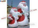 ODM 420D PVC coated nylon Inflatable Snowman Outdoor Blow up Christmas Decorations