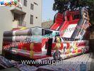 Outdoor Large 0.55mm PVC tarpaulin Inflatable Commercial Inflatable Slide for Kids Playing