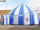 Outdoor 10M Inflatable Party Tent Airtight Dome With Thick D Anchor Point