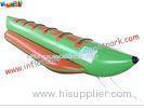 Custom 0.9MM PVC tarpaulin Inflatable Boat Toys single tube banana for Lake or Sea