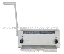 Manual double wire binding machine