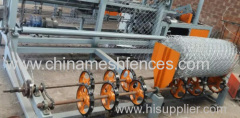 Automatic Chain Link Mesh Machine with Rolling Machine